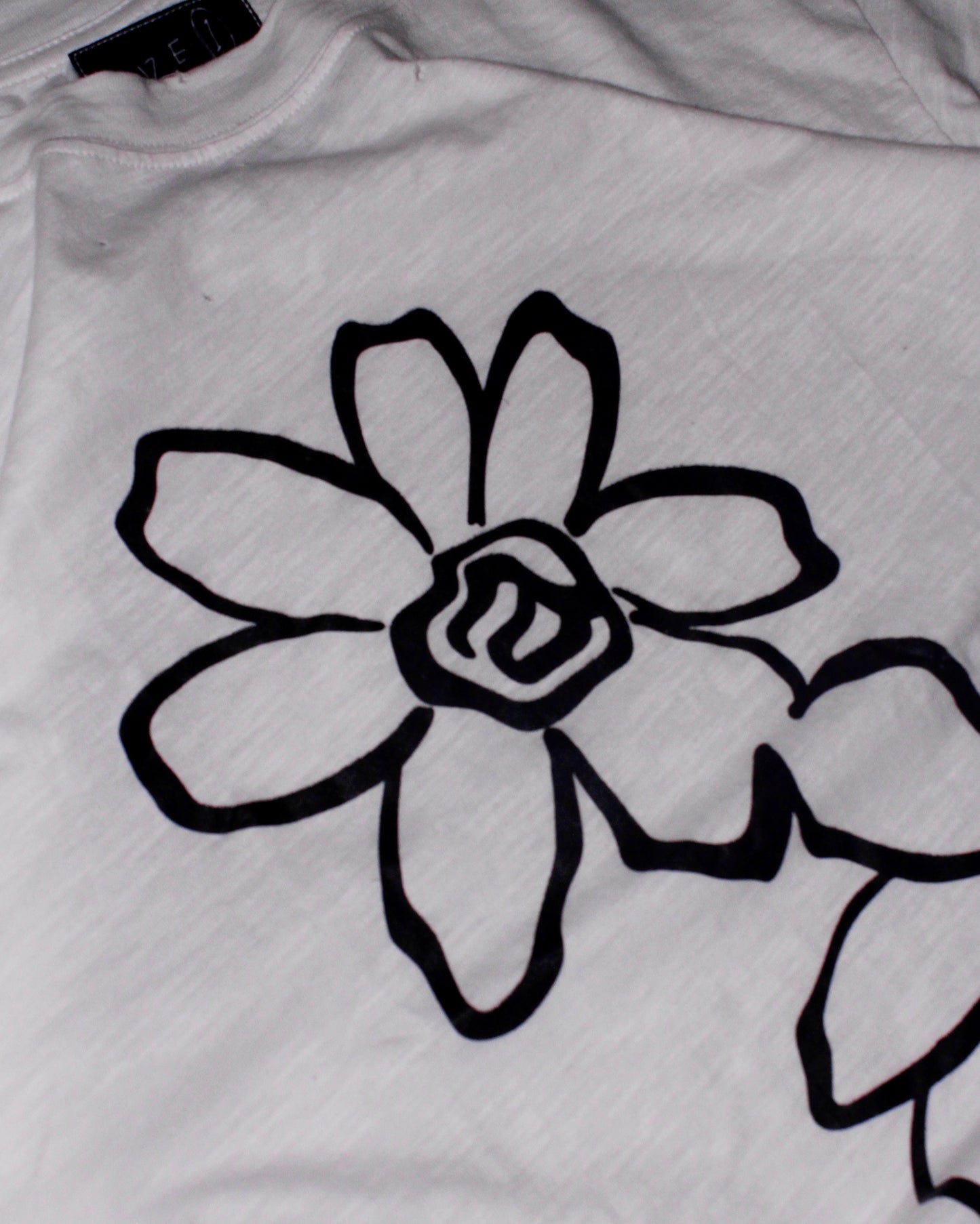 Posy Slub Tee - Ivory