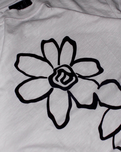 Posy Slub Tee - Ivory