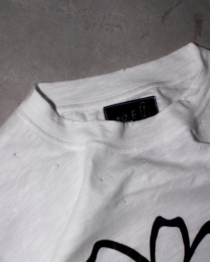 Posy Slub Tee - Ivory