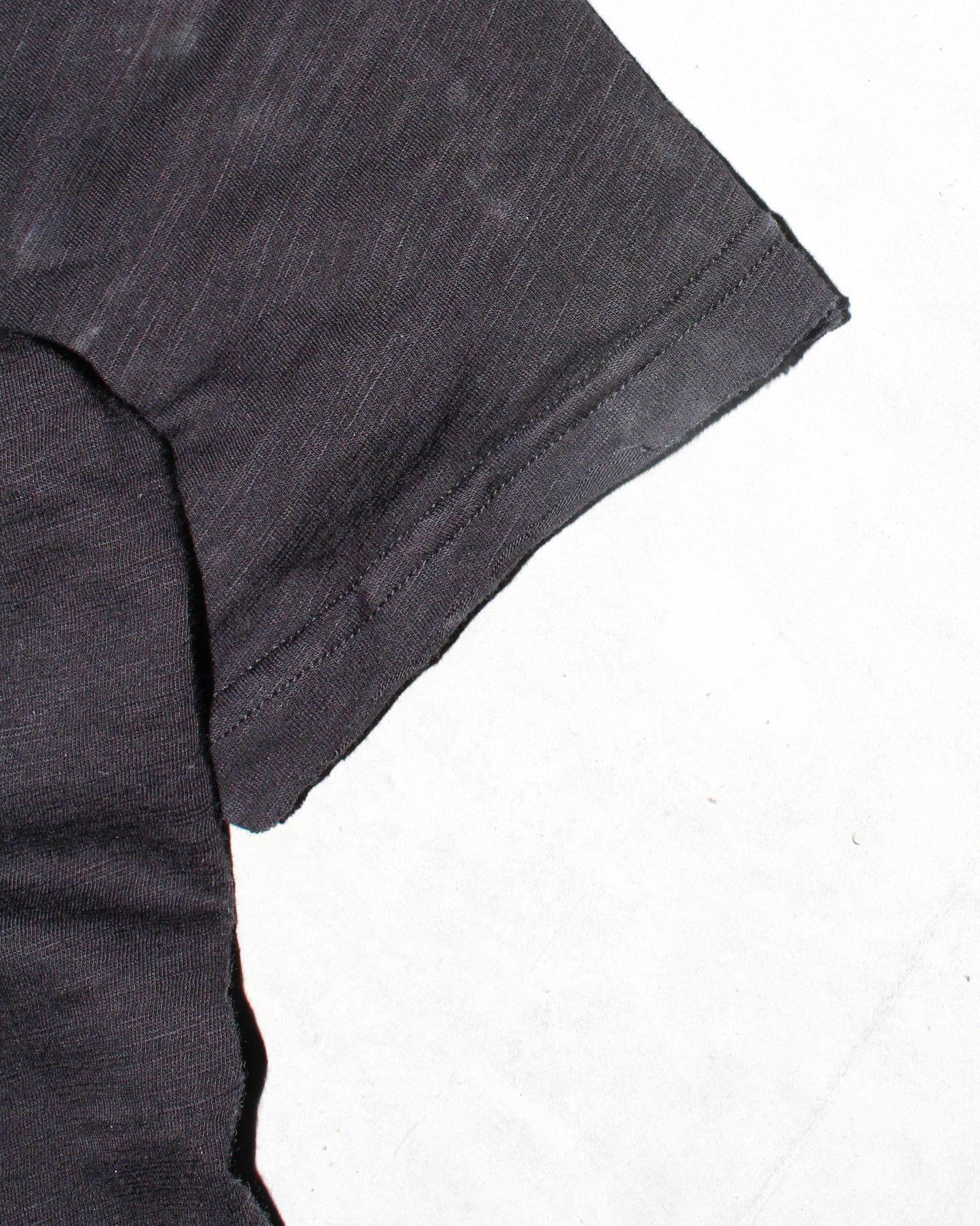 Crimson Slub Tee - Charcoal