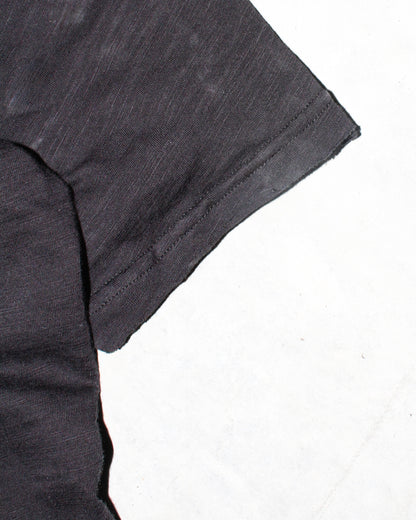 Crimson Slub Tee - Charcoal