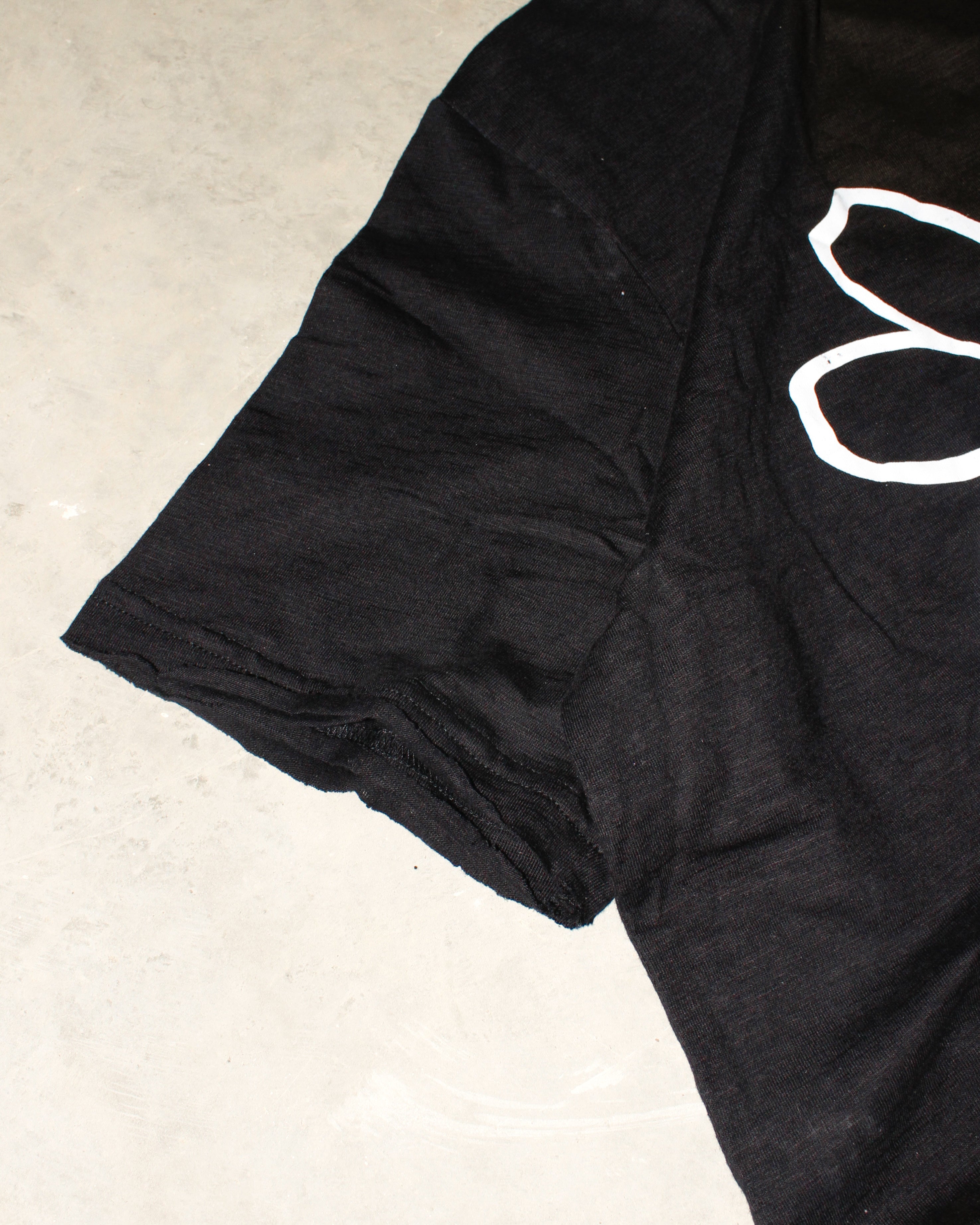 Posy Slub Tee - Charcoal