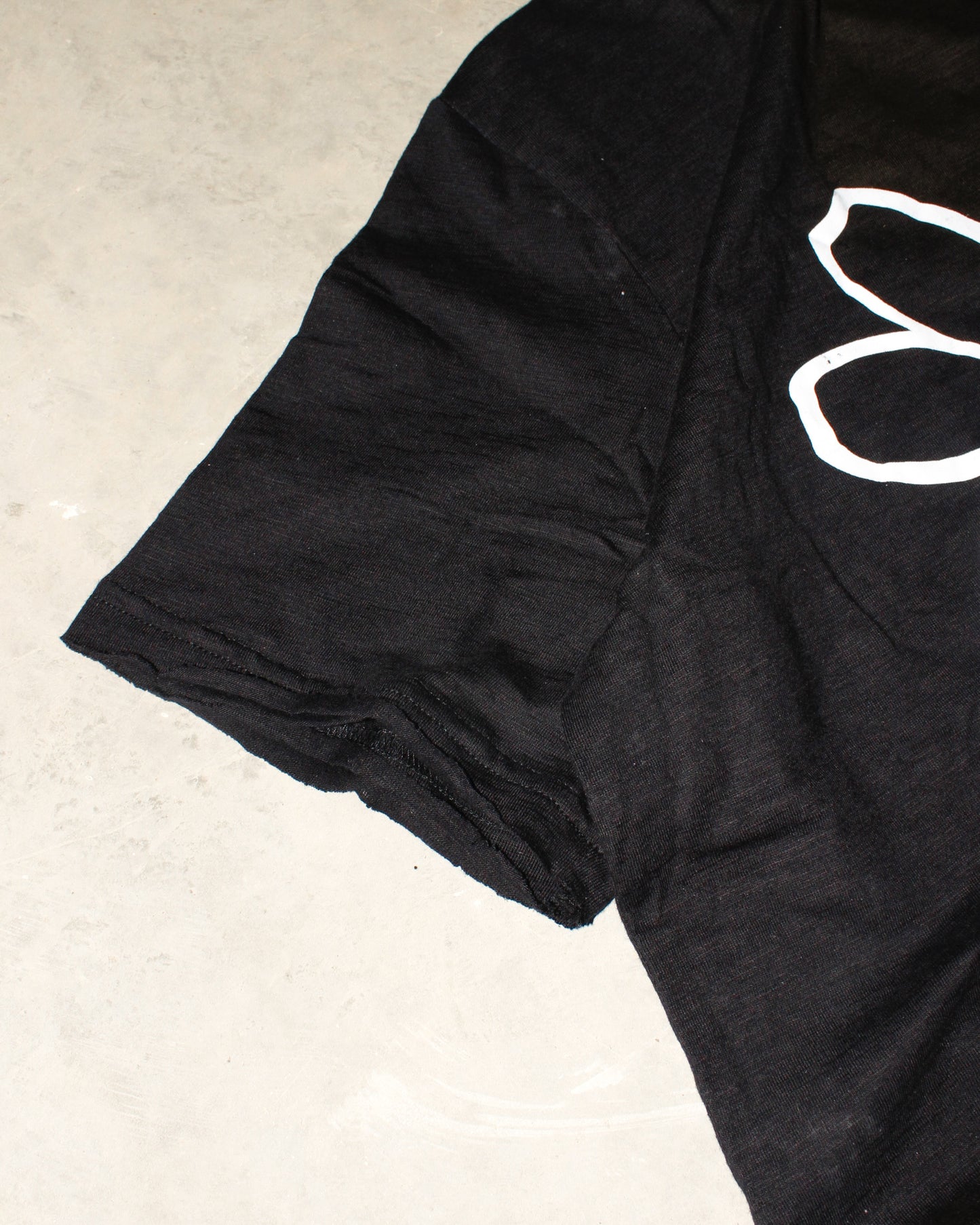 Posy Slub Tee - Charcoal