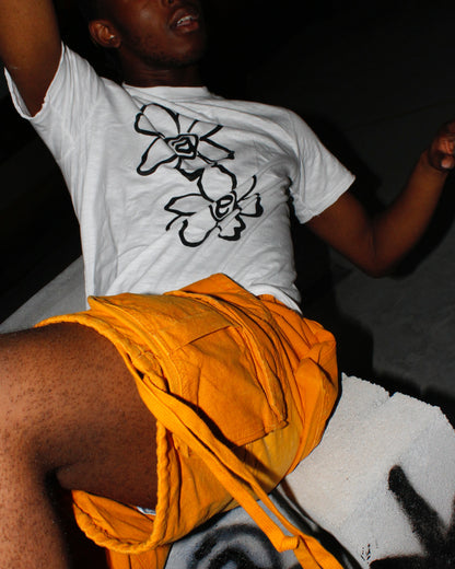 Posy Slub Tee - Ivory