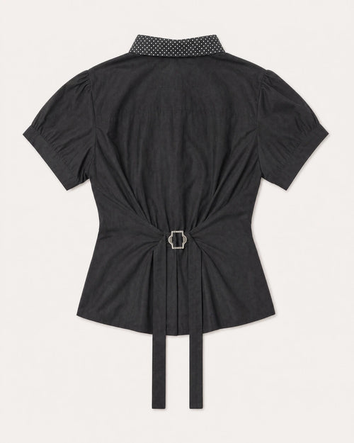 Cupcake Blouse back flat lay