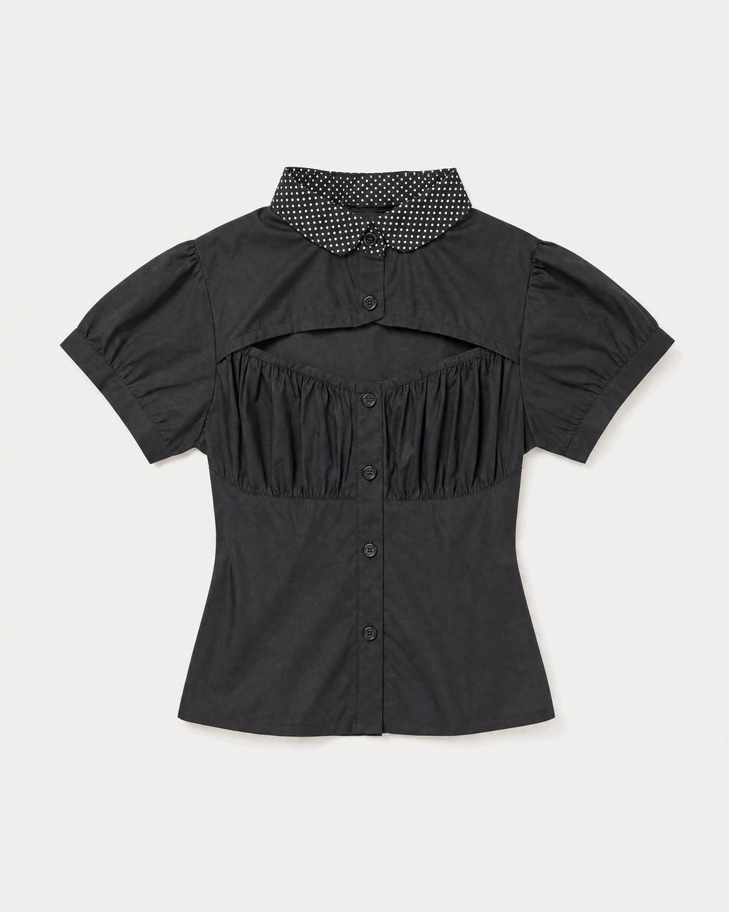 Cupcake Blouse front flat lay