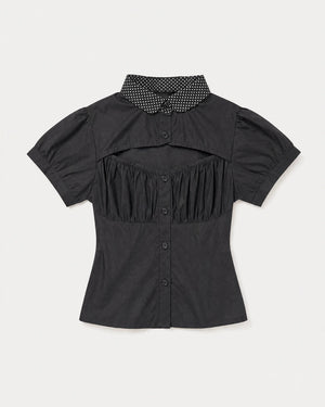 Cupcake Blouse front flat lay