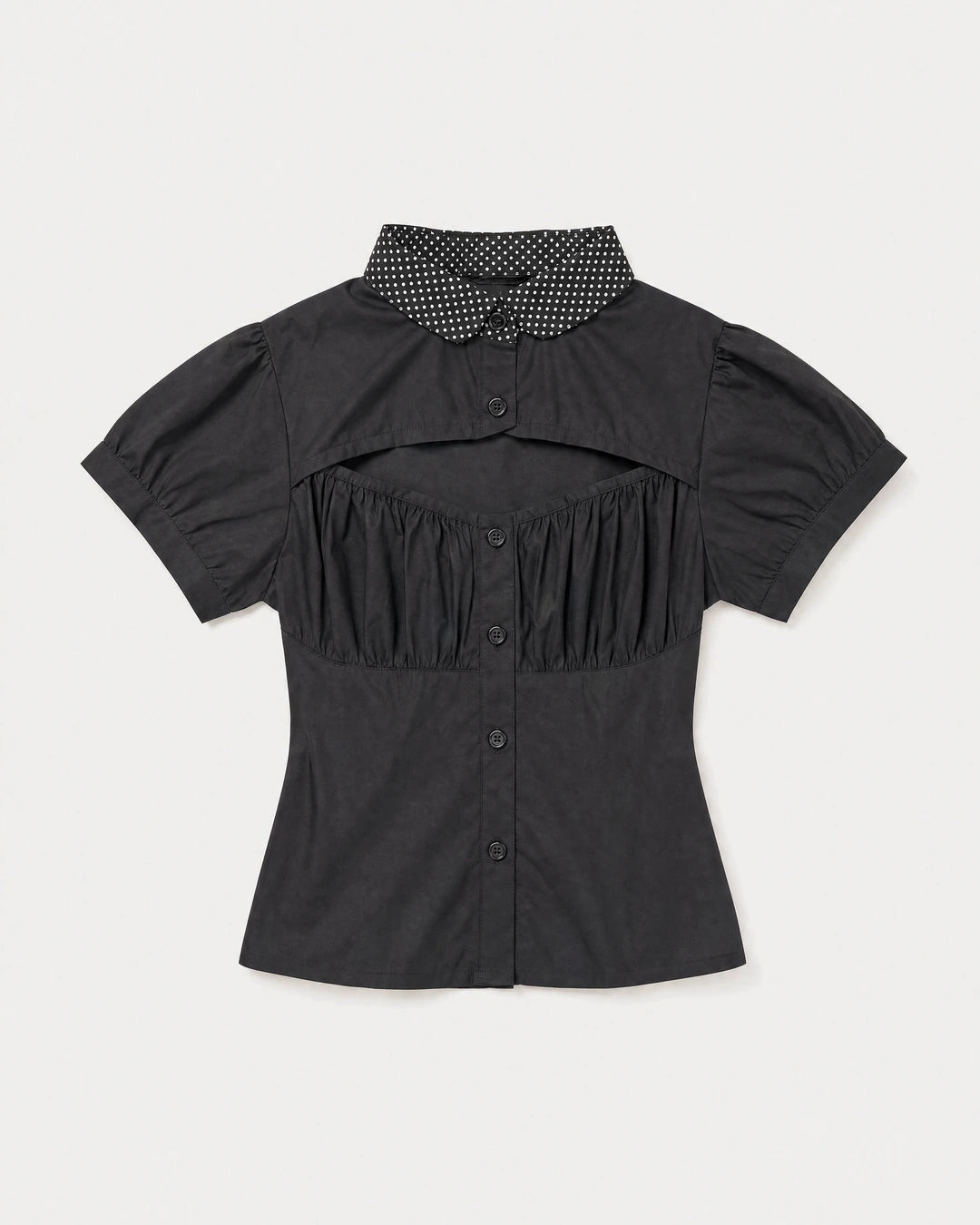 Cupcake Blouse front flat lay
