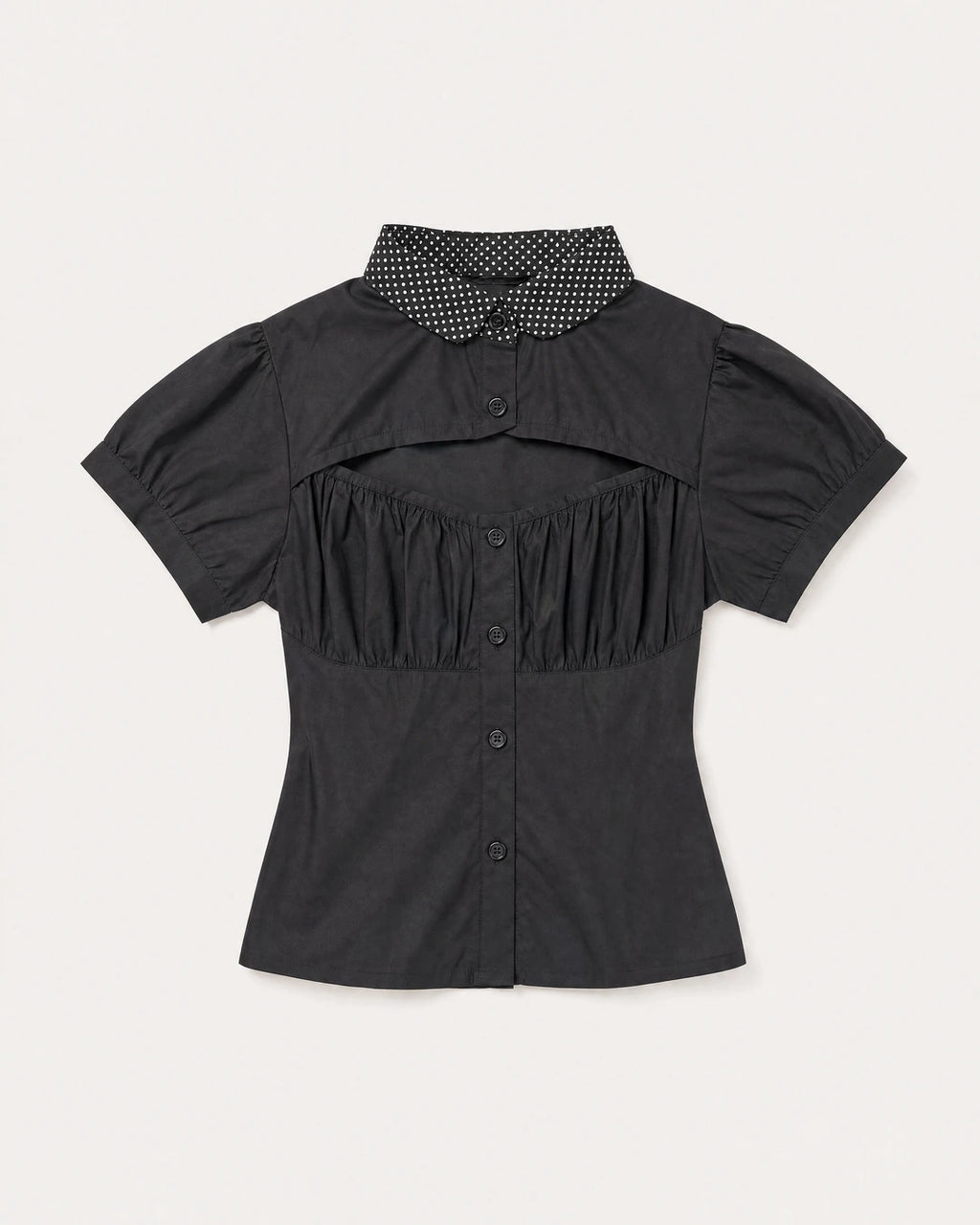 Cupcake Blouse front flat lay