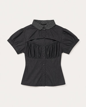 Cupcake Blouse front flat lay