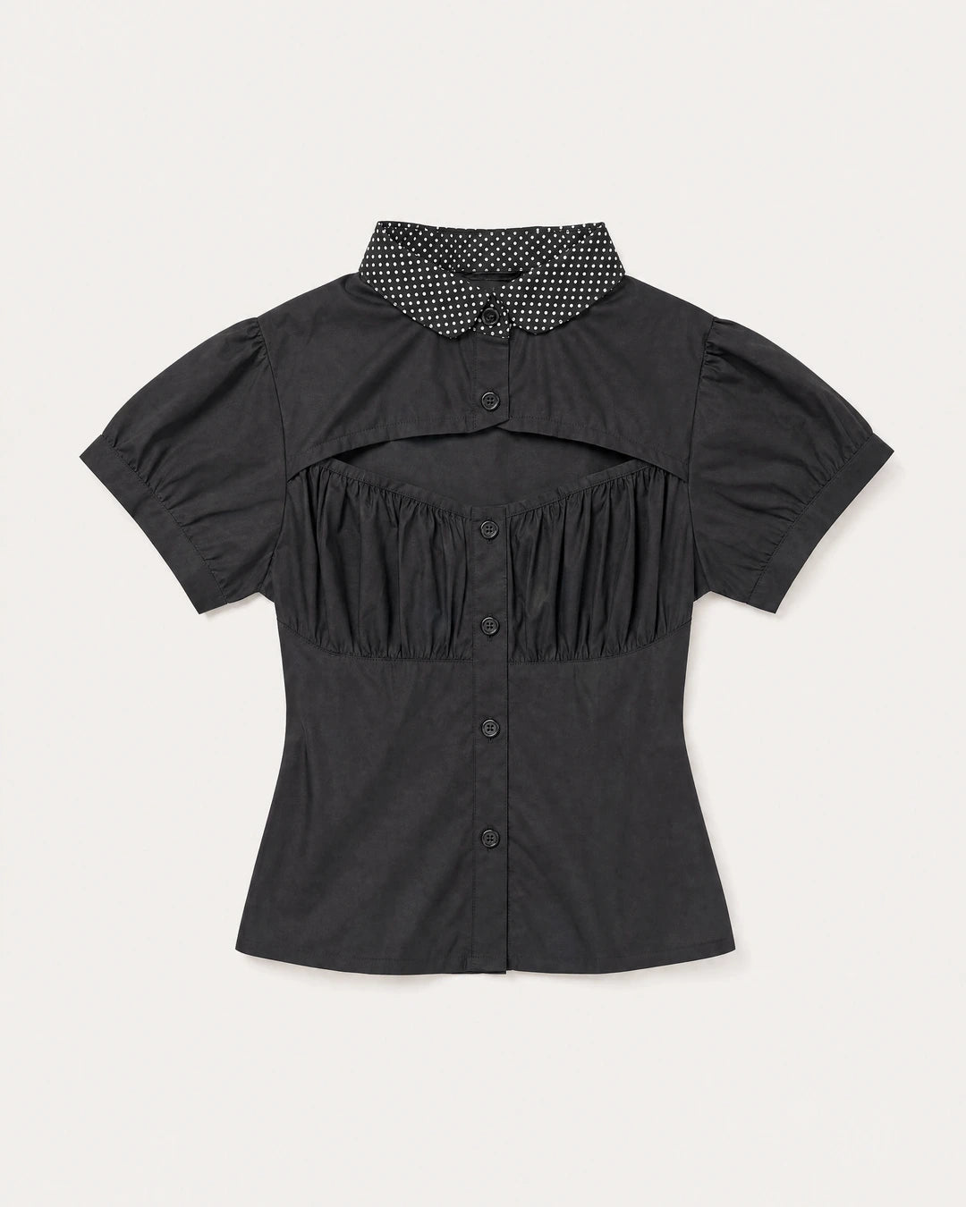 Cupcake Blouse front flat lay