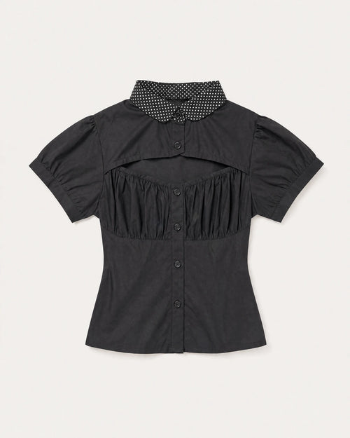Cupcake Blouse front flat lay