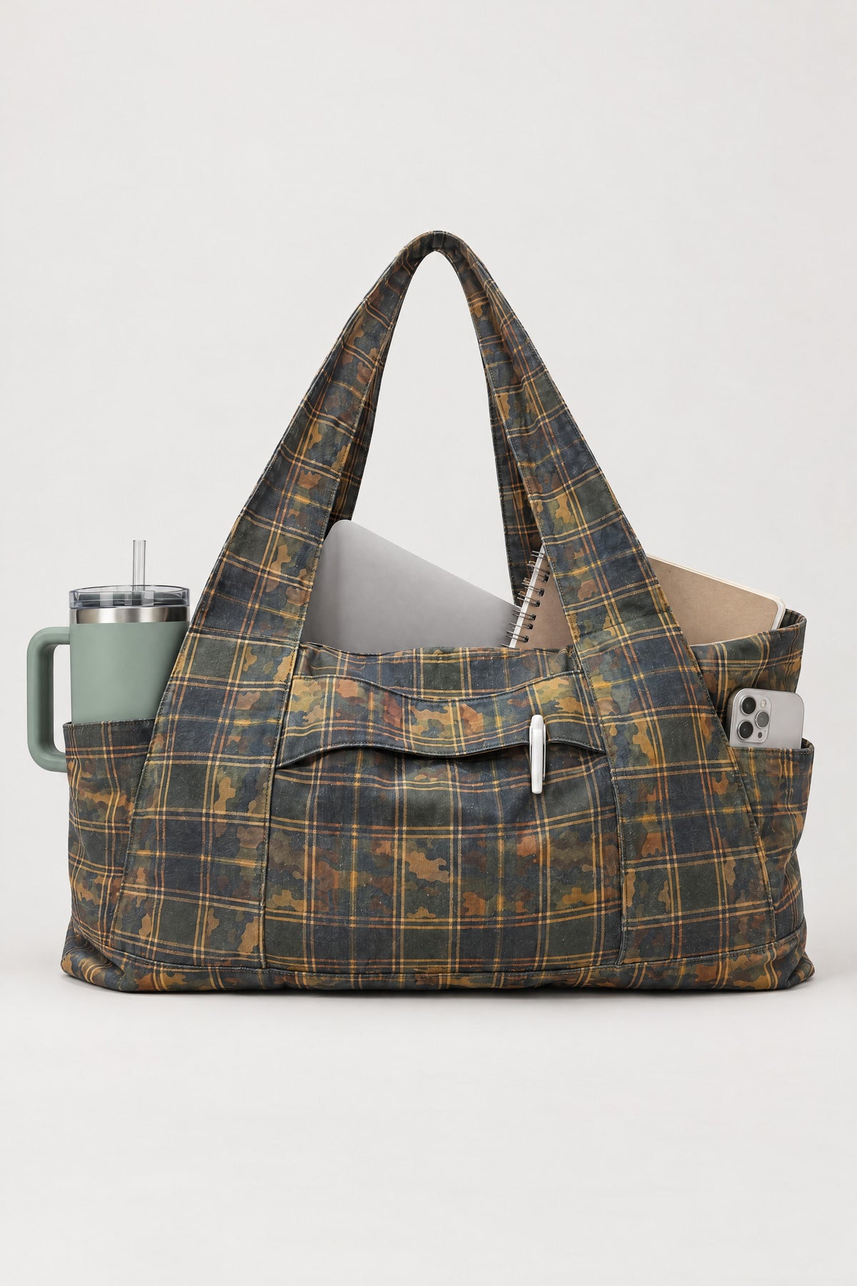 Aston Abode Double Shift Bag, filled view