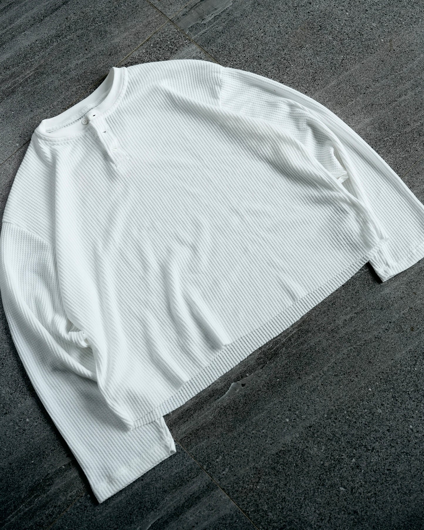 Box Henley - Ivory