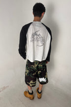 Aston Abode Lobby Shorts in Garden, lifestyle shot on Gerald