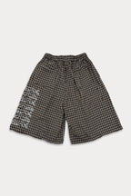 Aston Abode Lobby Shorts in Motel, back flat lay