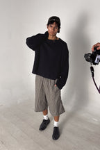 Aston Abode Lobby Shorts in Motel, lifestyle shot on Aarav