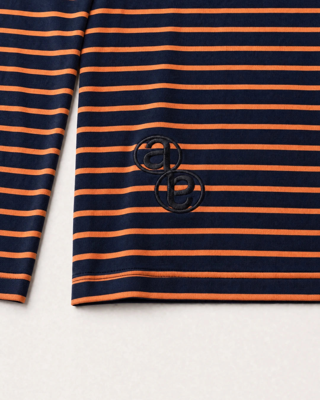Negroni Henley tonal AB monogram embroidery detail