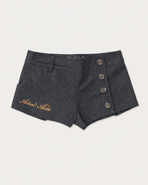 Sidebar Microshorts front flat lay