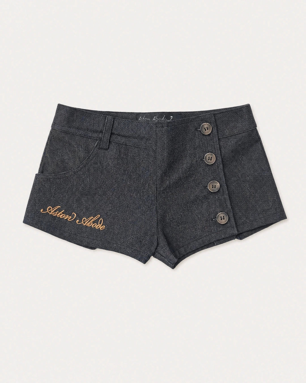 Sidebar Microshorts front flat lay