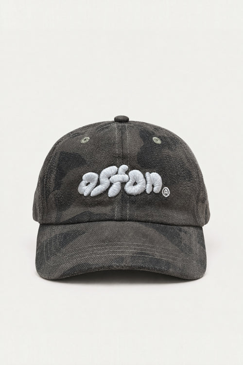 Aston Abode Staple Cap in Terrain, front flat lay