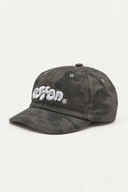 Aston Abode Staple Cap in Terrain, side flat lay