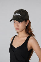 Aston Abode Staple Cap in Terrain, lifestyle shot on Hera