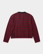 Wine Henley back flat lay