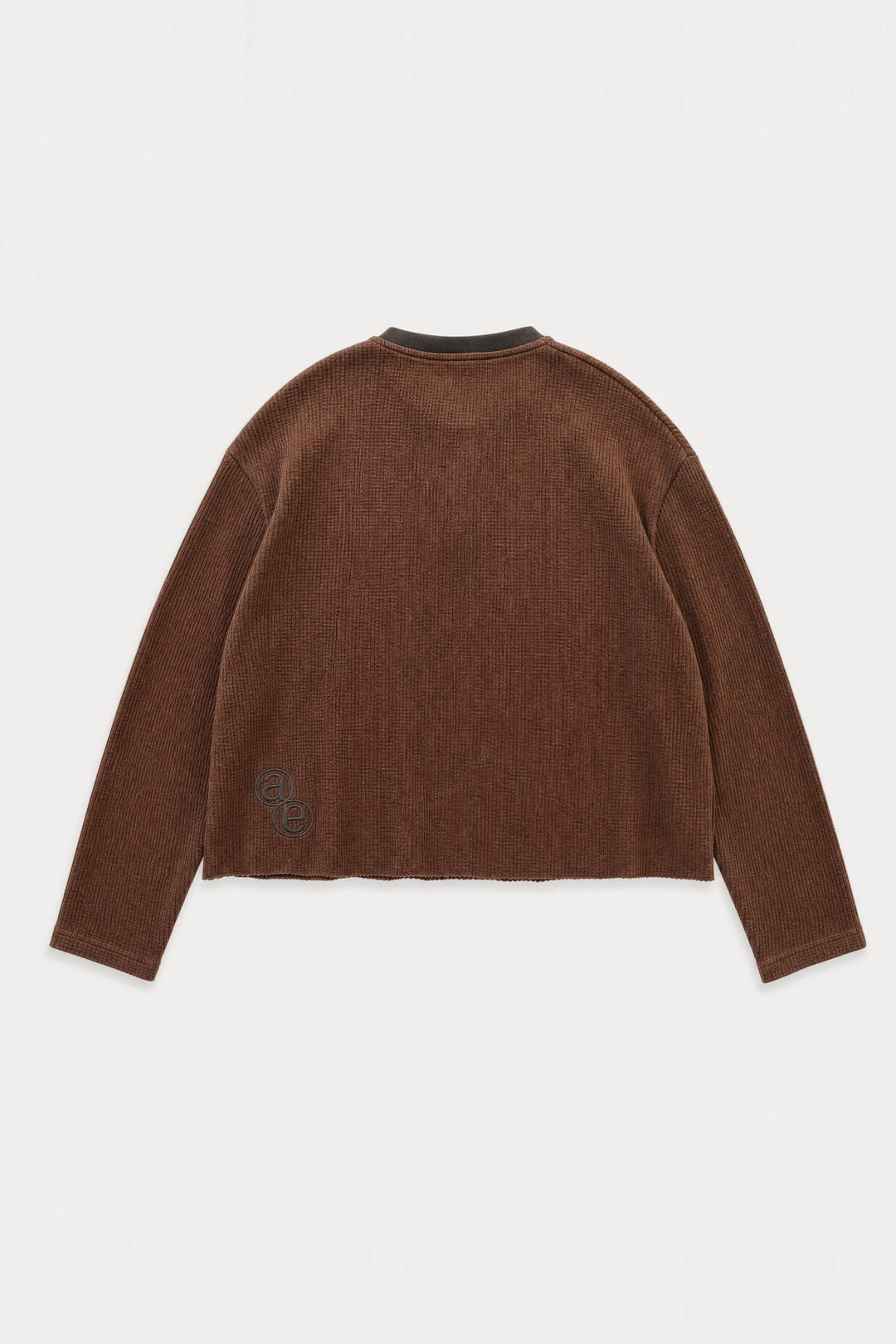 Aston Abode Box Henley in Cedar, back flat lay