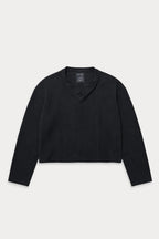 Aston Abode Box Henley in Charcoal, front flat lay