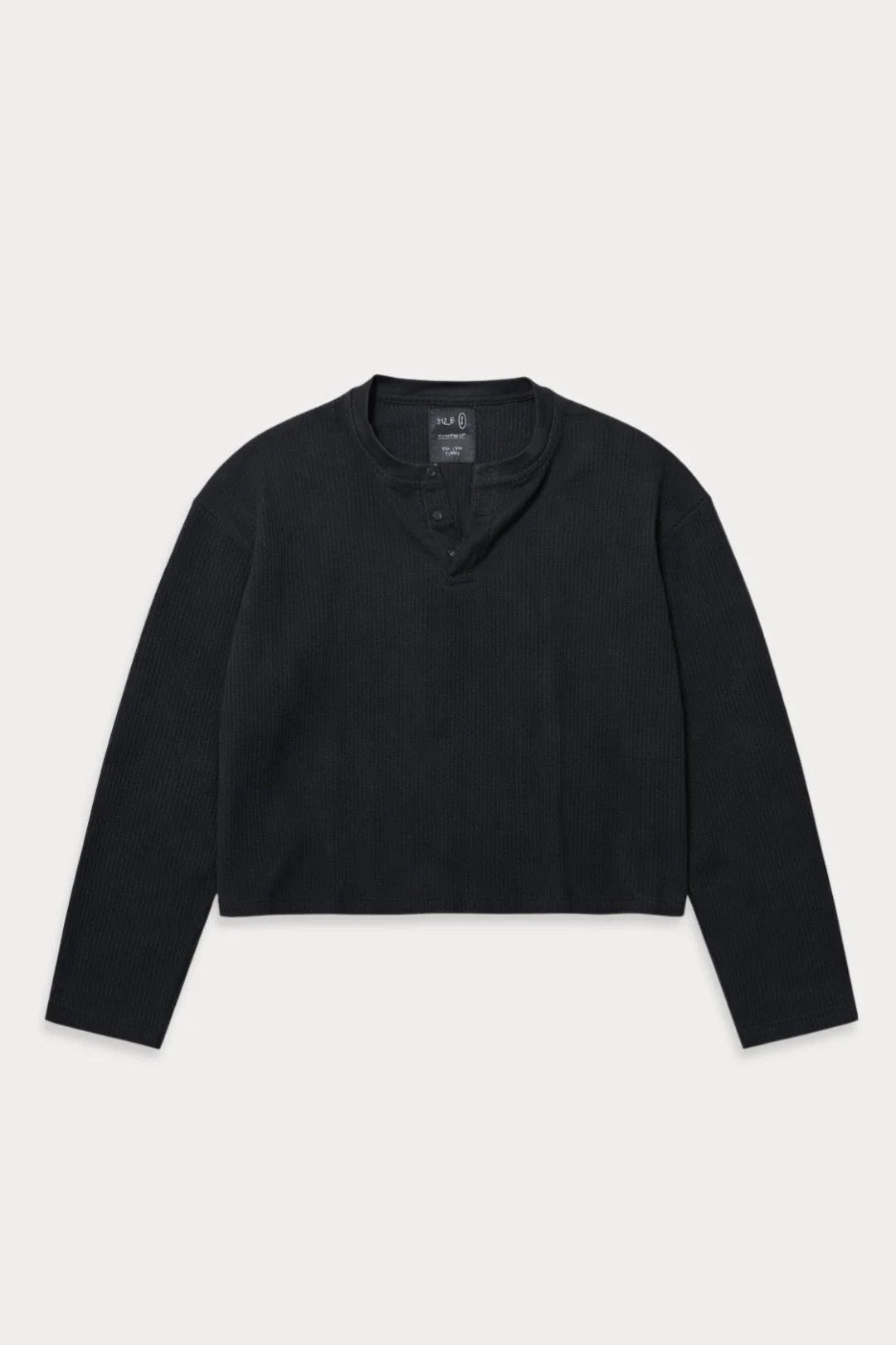 Aston Abode Box Henley in Charcoal, front flat lay