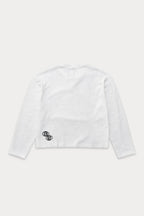 Aston Abode Box Henley in Ivory, back flat lay