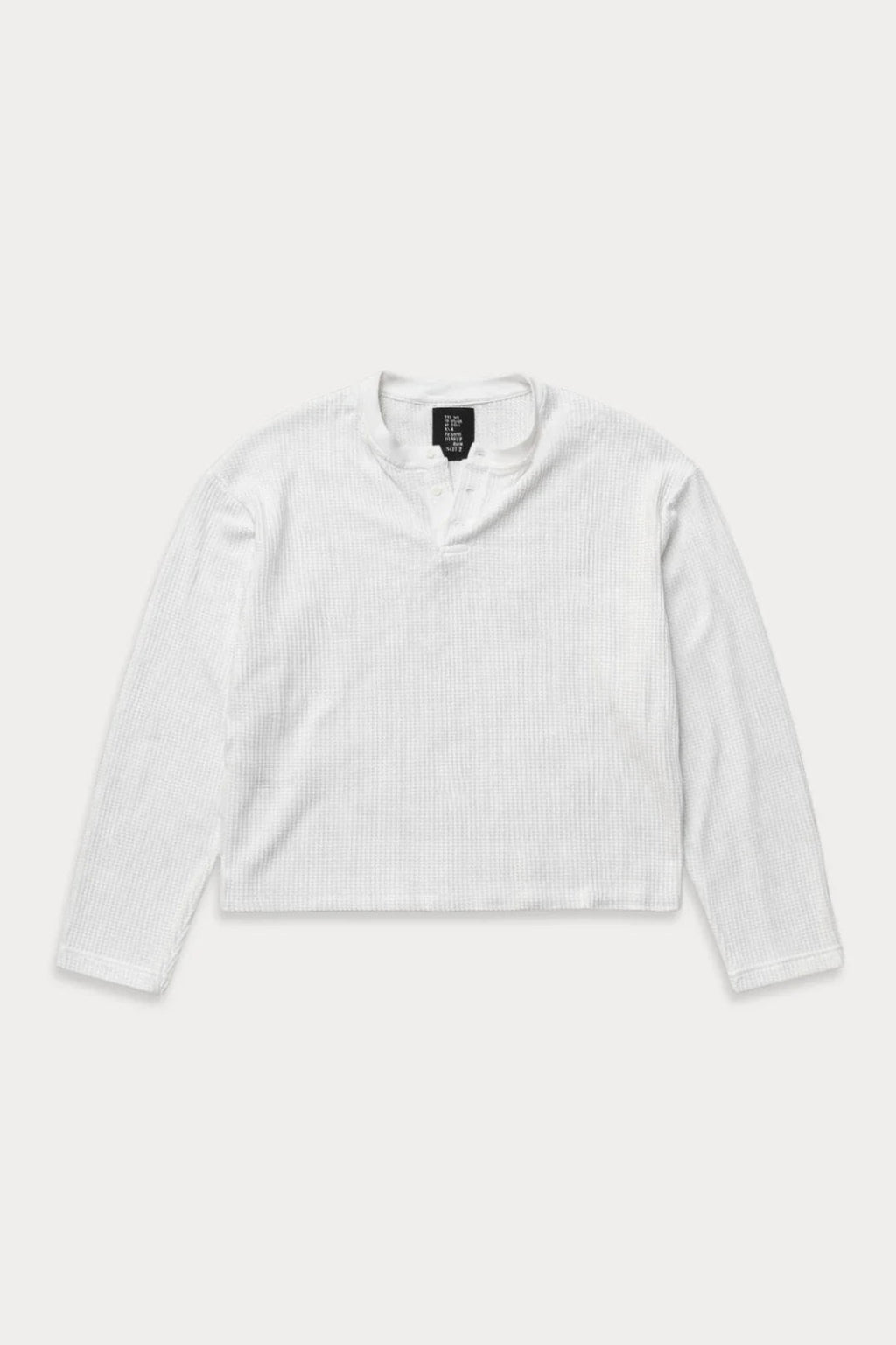 Aston Abode Box Henley in Ivory, front flat lay