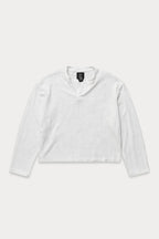 Aston Abode Box Henley in Ivory, front flat lay