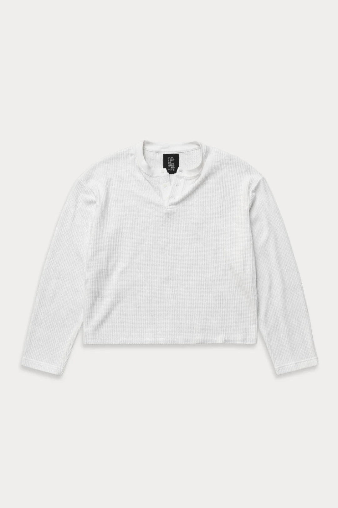 Aston Abode Box Henley in Ivory, front flat lay