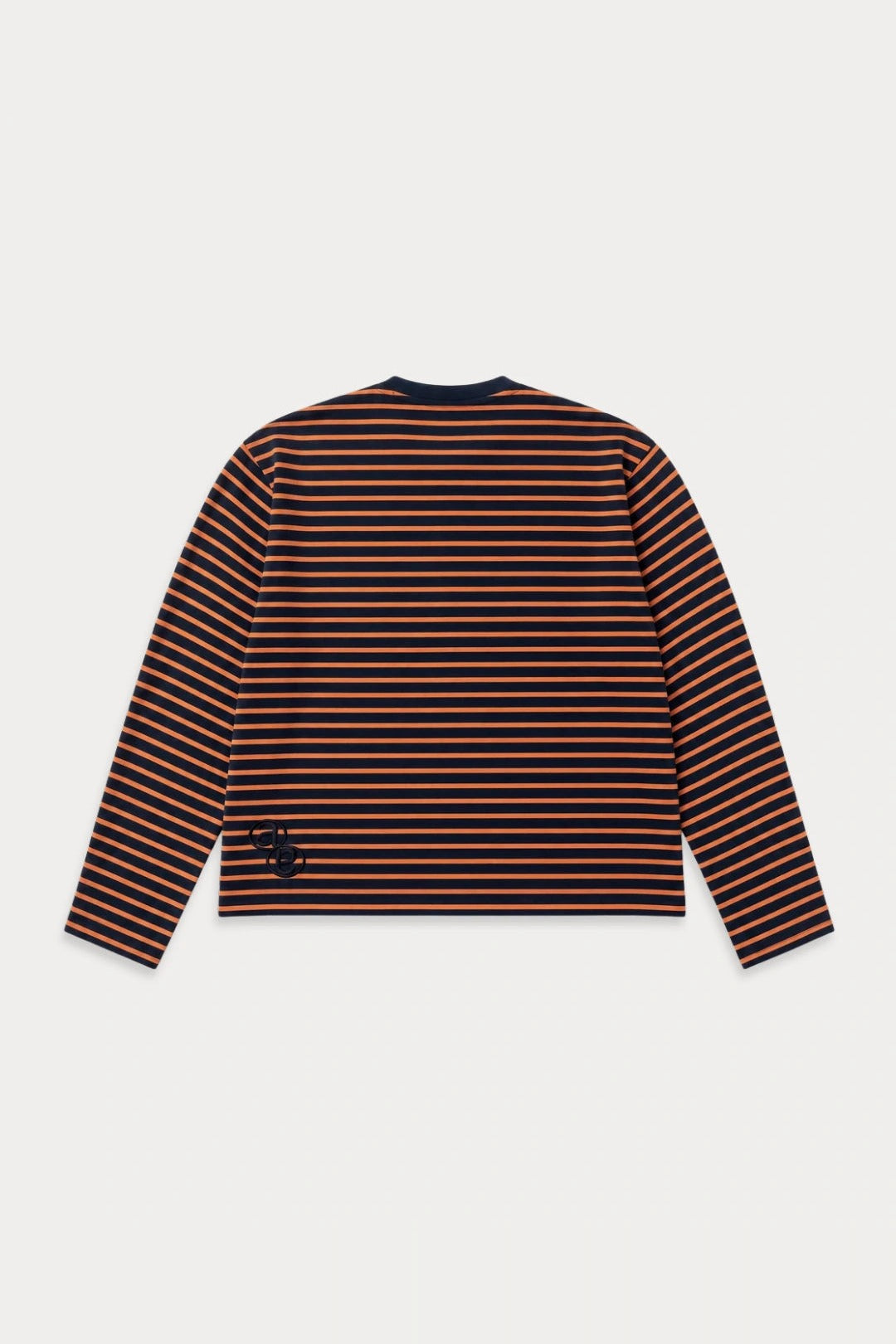 Aston Abode Box Henley in Negroni, back flat lay