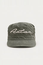 Aston Abode Field Kepi Cap, front flat lay