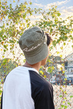 Aston Abode Field Kepi Cap, lifestyle shot