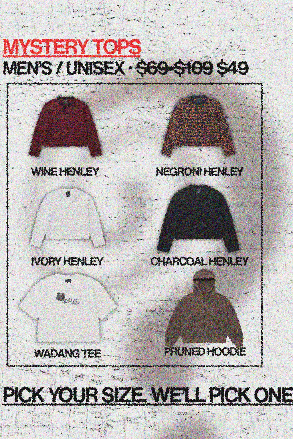 Unisex Mystery Top