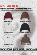 Unisex Mystery Top