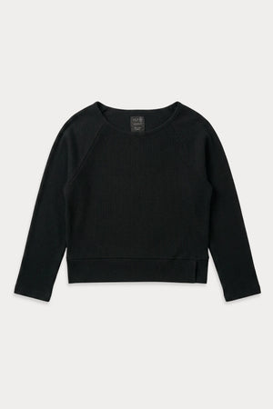 Aston Abode Open Shoulder Thermal, front flat lay