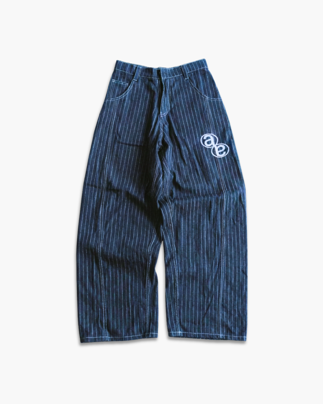 Pinstripe Denim