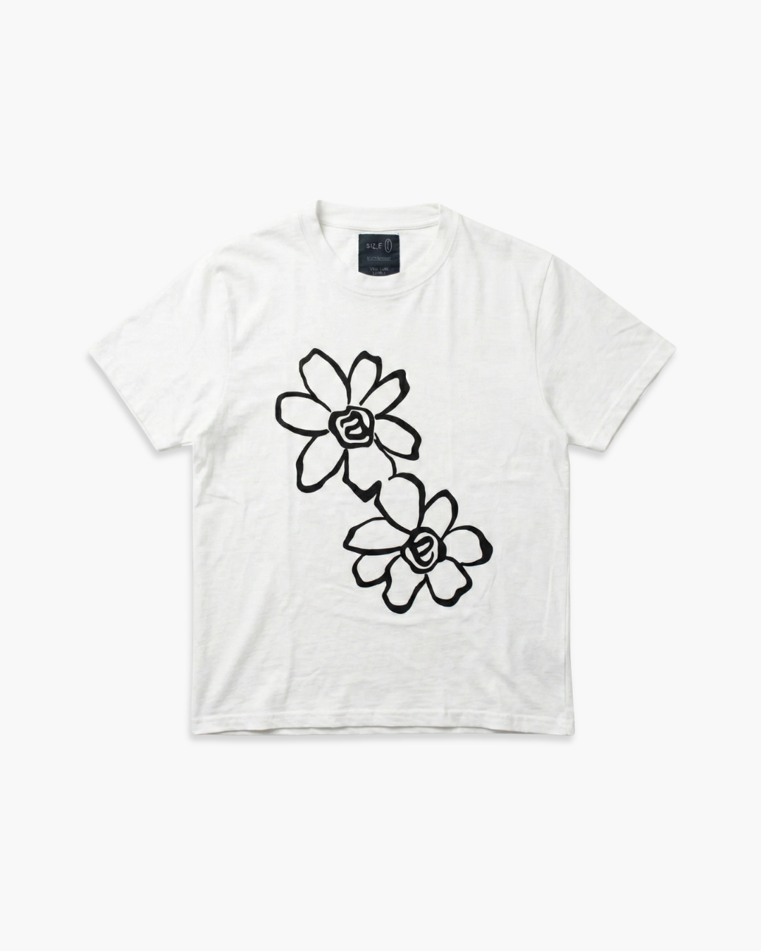 Posy Slub Tee - Ivory