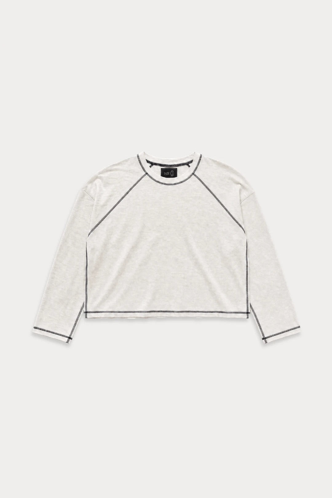 Aston Abode Scorched Raglan, front flat lay