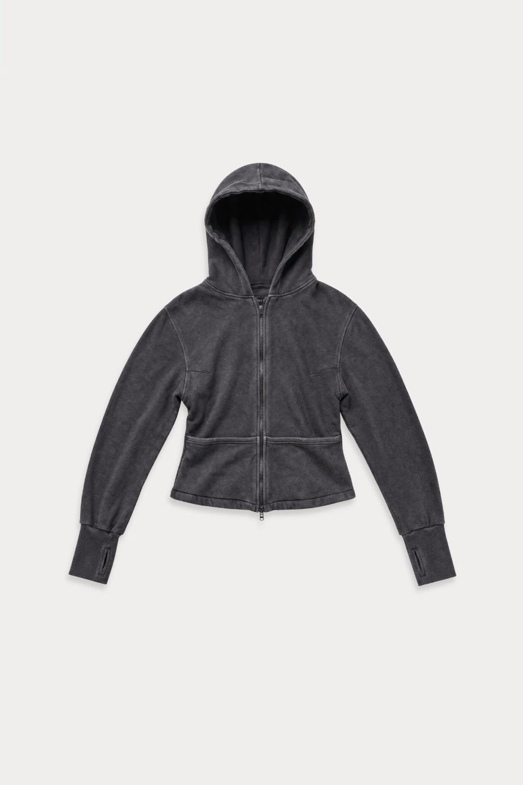 Aston Abode Second Skin Hoodie, front flat lay