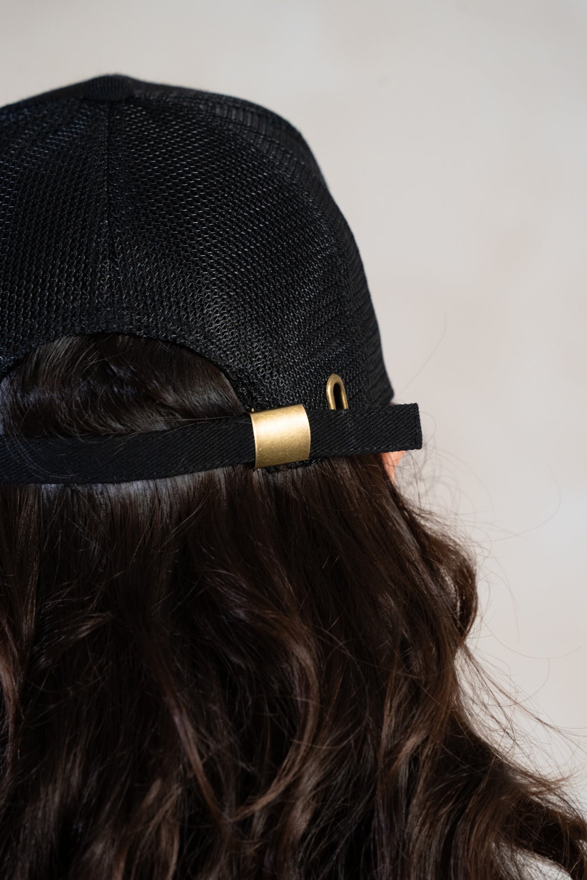Aston Abode Trucker Cap, detail close-up