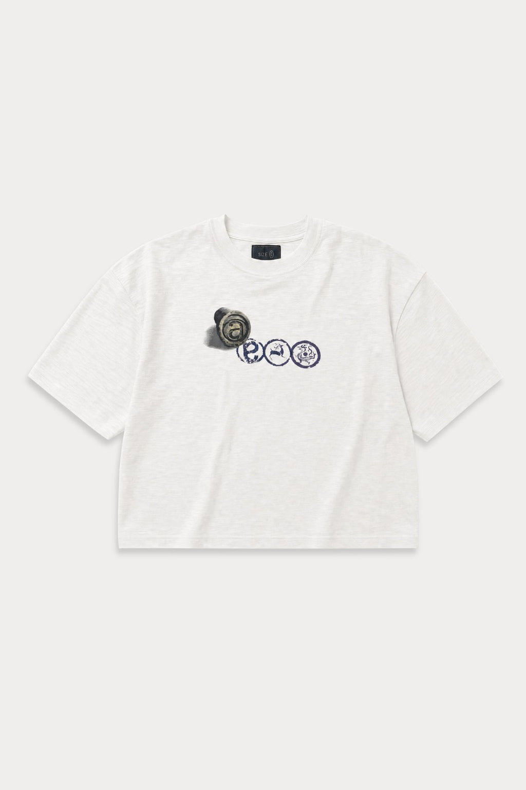 Aston Abode Wadang Tee, front flat lay